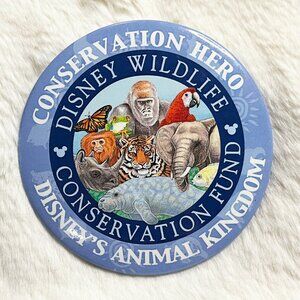 🔮 5/$25 Disney Animal‎ Kingdom Wildlife Conservation Fund Conservation Hero Pin